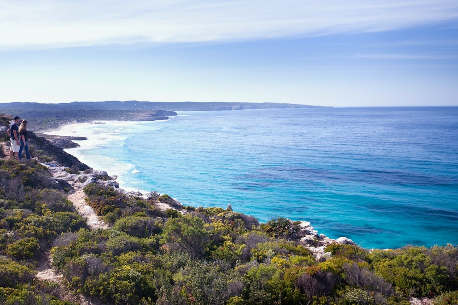 Luxus-Lodges Australien: Southern Ocean Lodge Kangaroo Island Cliff Walk Southern Ocean Lodge: Küstenspaziergang