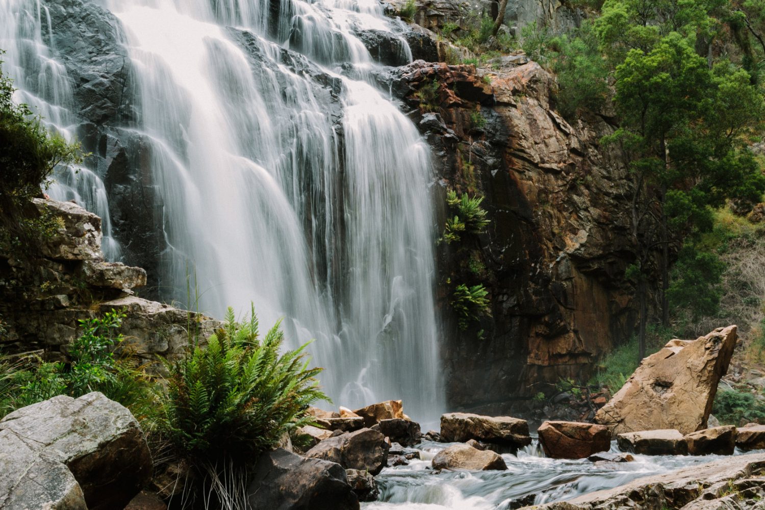 Australien Nationalparks: Grampians Nationalpark - Wasserfall Wasserfall im Grampians Nationalpark