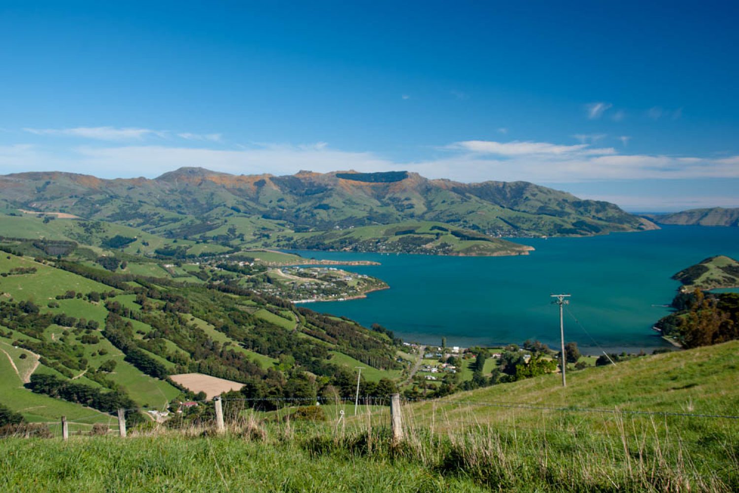 Neuseeland: Banks Peninsula Banks Peninsula in Neuseeland