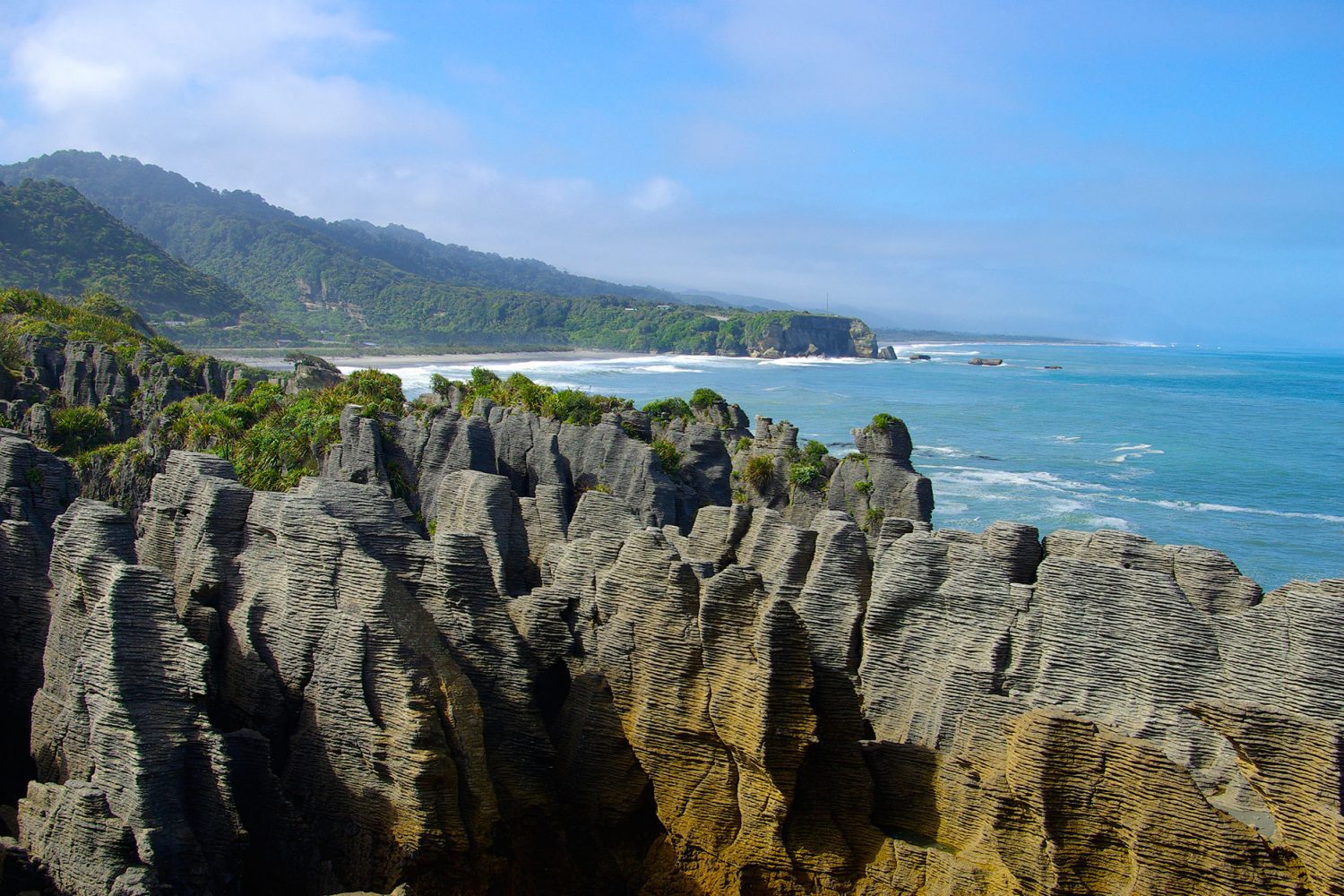 Punakaiki Pancake Rocks Neuseeland Punakaiki Pancake Rocks